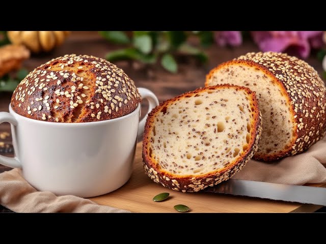 Einfaches Haferflockenbrot-Rezept, täglich in Minuten fertig