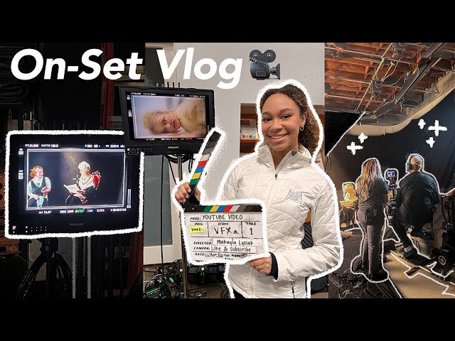 ON SET VLOG! 🎥 behind the scenes of filming a short + crew positions