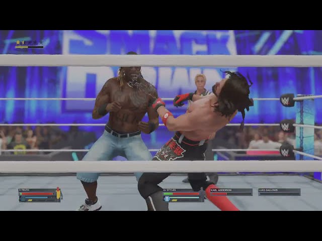 WWE 2K24 | SMACKDOWN | AJ Styles vs R-Truth