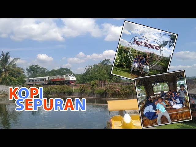 Hunting Keretaapi Banyak Kereta Lewat di Warung Kopi Sepuran Purwokerto