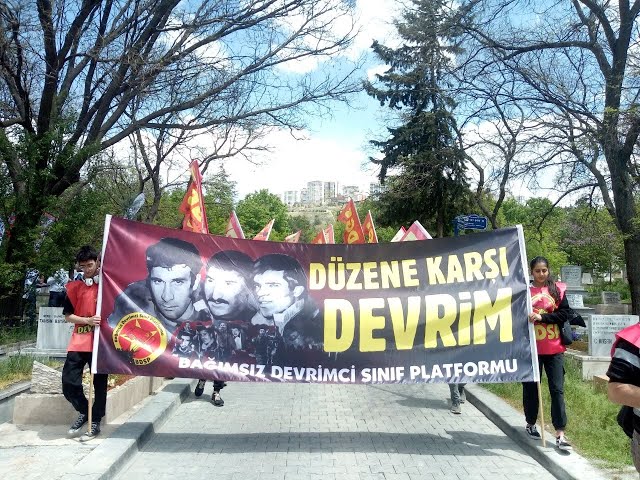 Ankara'da sınıf devrimcilerinden Denizler anması