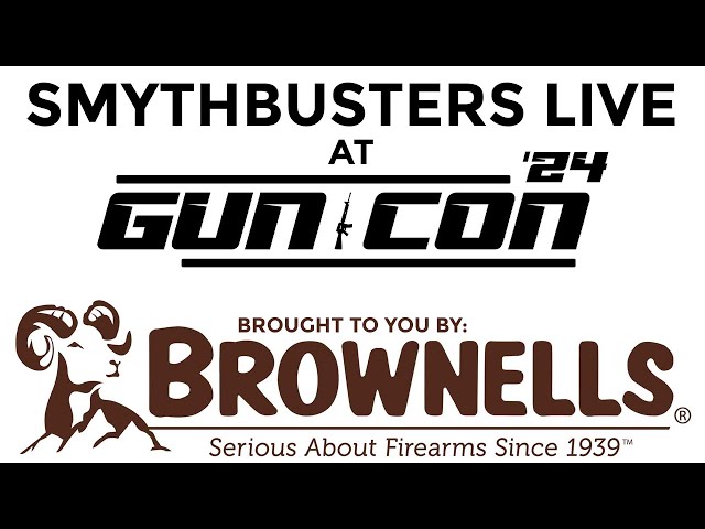 Smythbusters LIVE @ GunCon 2024