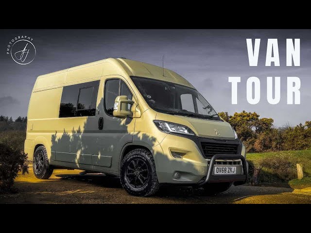 FULL Van Reveal & TOUR - Peugeot Boxer L2H2 - Self Build CAMPERVAN (4K)