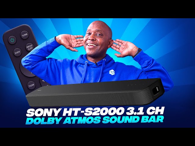 Sony HT-S2000 Sound Bar Review With Audio Test