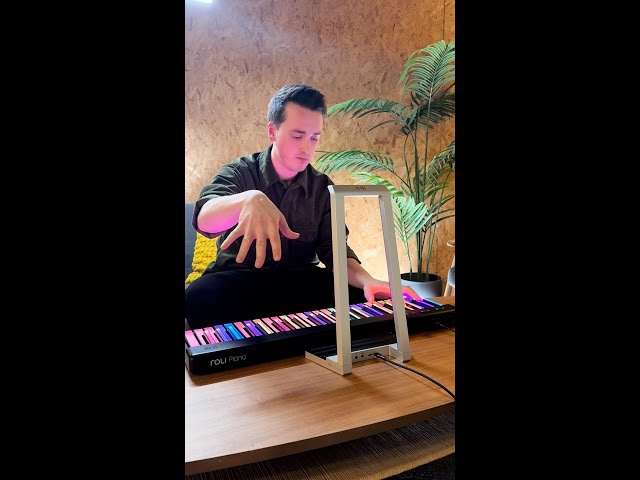 Create in full color with the all-new ROLI Piano