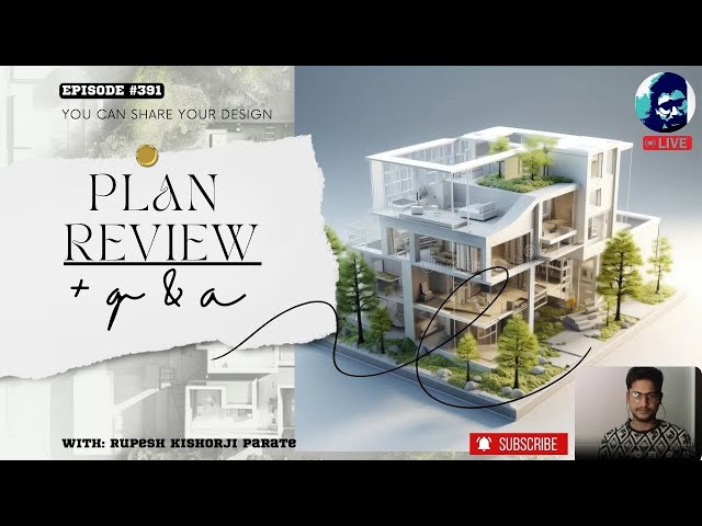 Architectural Plan Review + Q&A for Civil Engineers | How to design floor plan? | Rupesh range