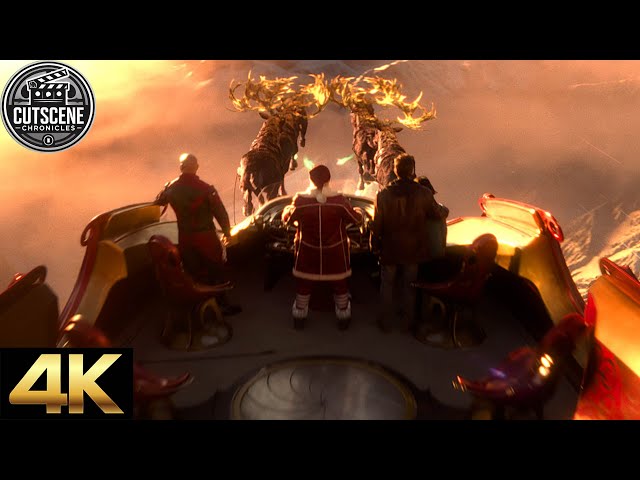 [4K UHD] Santa’s Triumphant Delivering Presents A Heartwarming Finale CUTSCENE | Red One (2024)