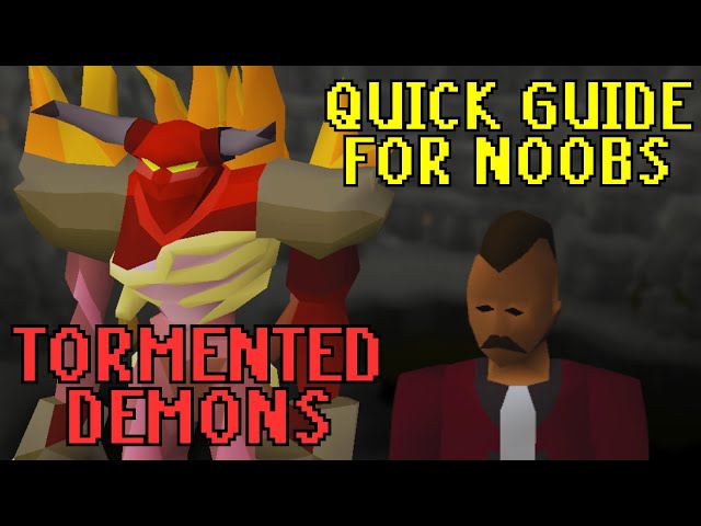 OSRS - Easy money making monster for mid-game players! TORMENTED DEMON GUIDE.