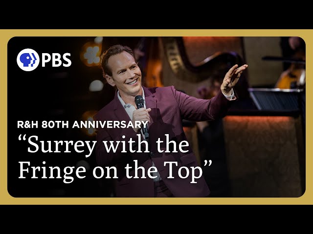 Patrick Wilson performs "Surrey with the Fringe on the Top" | R&H's 80th Anniversary | GP on PBS