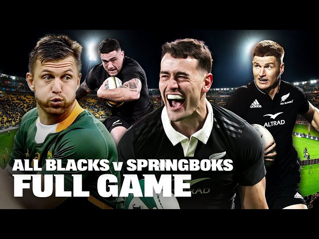 45m Kick To Win It All: All Blacks v Springboks 100th Test DOWN TO THE WIRE 🤯 2021 FULL GAME