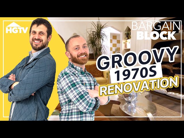 Fixer Upper Gets 1970s Inspired Remodel | Bargain Block | HGTV