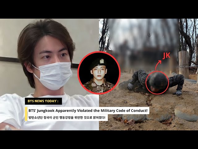 JIN Cries! Jungkook BTS Convicted Of Violating Military Code Of Conduct, What Really Happened?