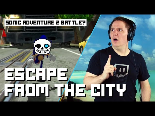 The Song That Plays When Sans Is Running From His Sins! Escape From The City But It's Megalovania!