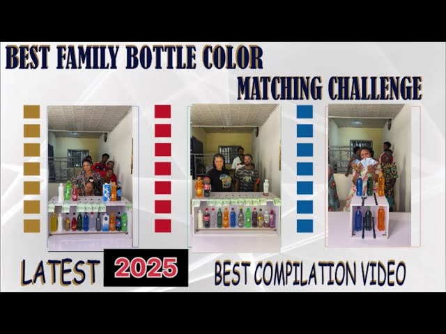 THE BEST FUNNY & ENTERTAINING FAMILY COLOR MATCHING CHALLENGE - LATEST 2025 BEST COMPILATION VIDEO