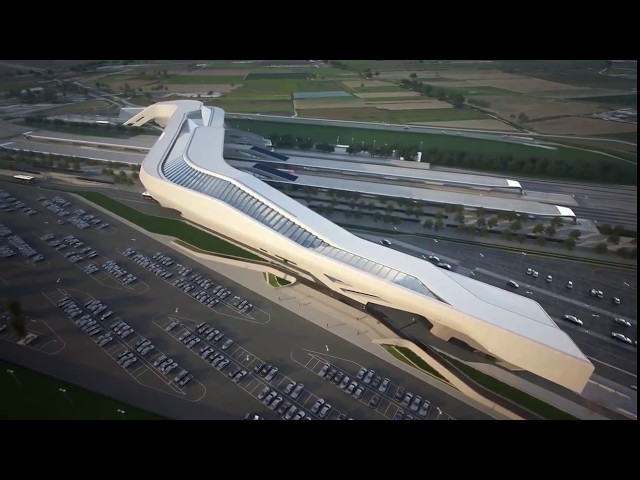 Napoli Afragola Station by Zaha Hadid Architects