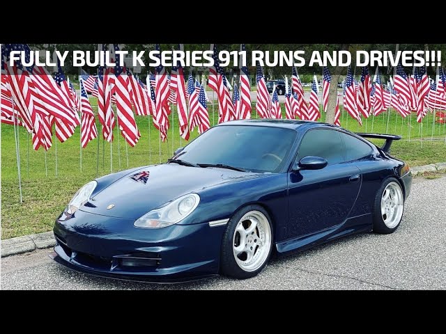 Fully Built 900Hp Capable K24 Honda Swapped Porsche 911 Is Up And Running