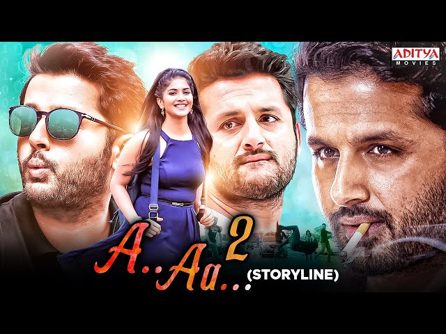 A Aa 2 Hindi Dubbed Movie | Nithin | Megha Akash | South New Movie 2024 Hindi Dubbed | Aditya Movies