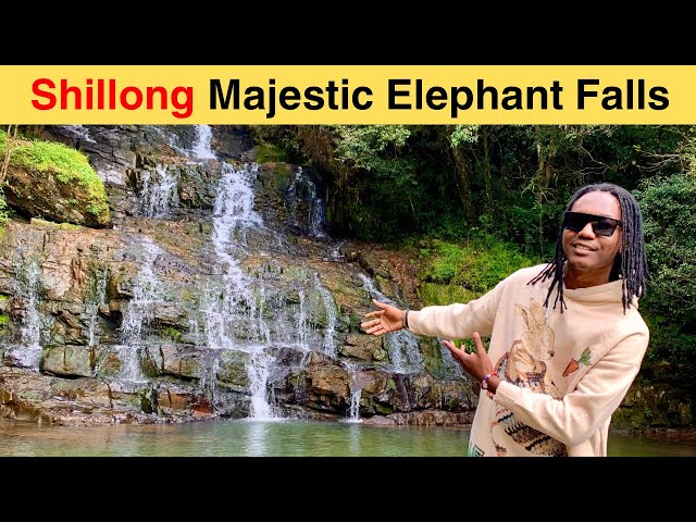 African first Impression of Shillong Elephant falls | Meghalaya | Gabs Gabi