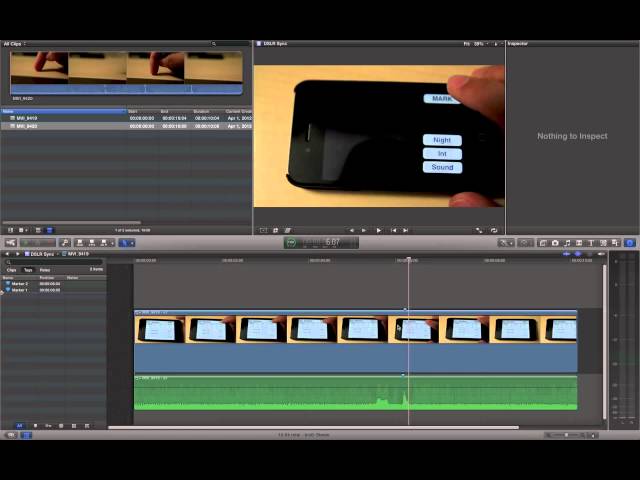 Fixing DSLR Audio Sync in FCP X