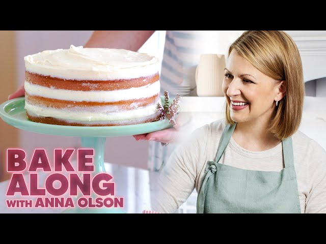 Banana Cake (with White Chocolate Cream Cheese Frosting)! | Bake Along w/ Anna Olson