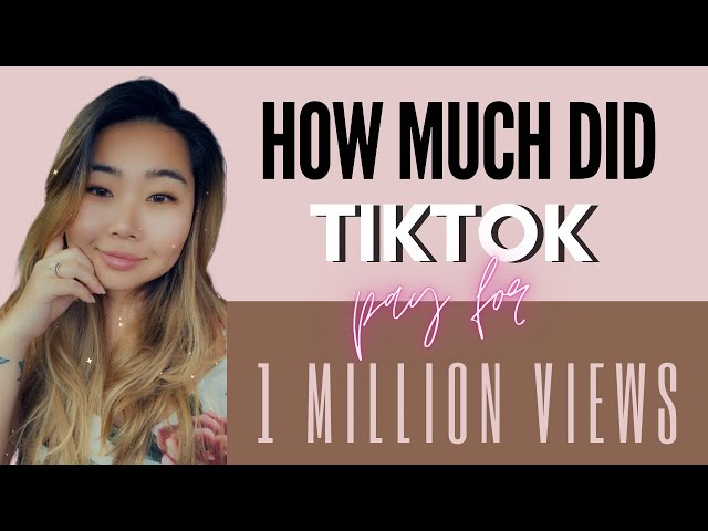 How Much Did TikTok Pay For 1 Million Views? (Creativity Program Beta)