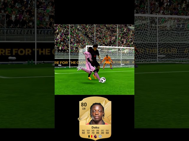 DOKU 💀DESTROYED GK 🥵 #fc24 #fc25 #eafc24 #eafc25 #football #fcmobile #fifa #fifamobile #football #fc