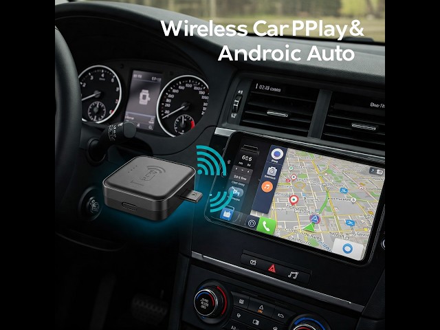 No More Wires! Wireless CarPlay and Android Auto in Your Car witch Autoabc