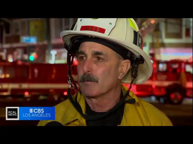 Major Emergency Structure Fire in Downtown Los Angeles | January 26, 2023