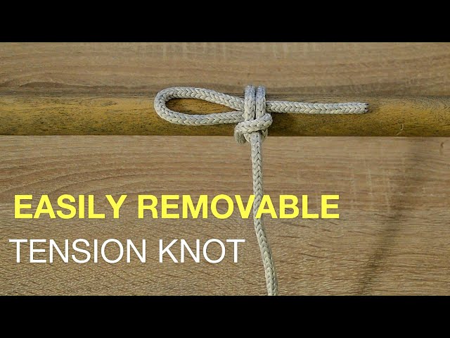 easily removable tension knot#hobby #lifestyle