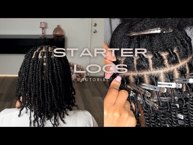 ✨TWO STRAND TWIST STARTER LOC✨ | Loc Journey | HOW TO START LOC