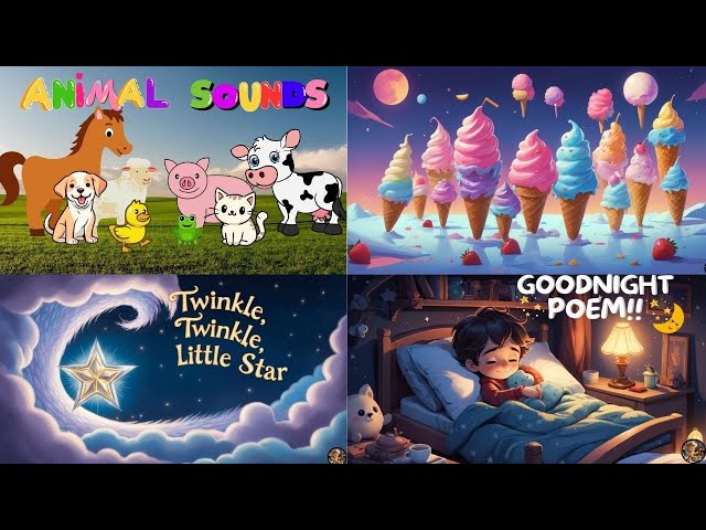 Kids Poems Collection | Kids Songs | Kids Cartoon | Nursery Rhymes