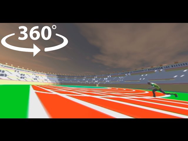 360° Rio UnDead Olympics: Usain Bolt Head #360video