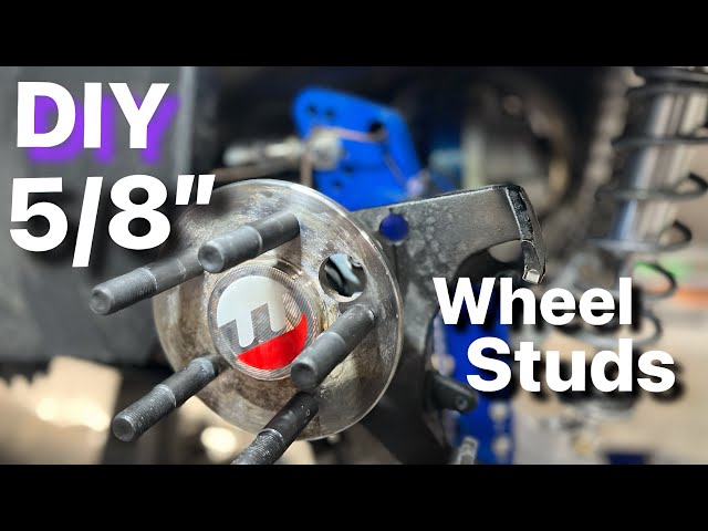 💥 1/2 To 5/8 Wheel Stud Conversion 💥 DIY How To