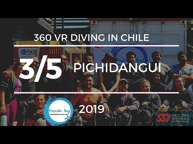 360 VR Diving in Chile 3/5