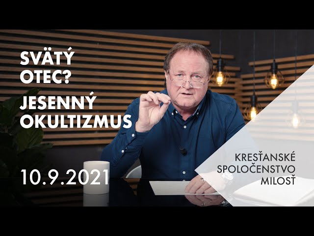 Svätý otec?  |  Jesenný okultizmus