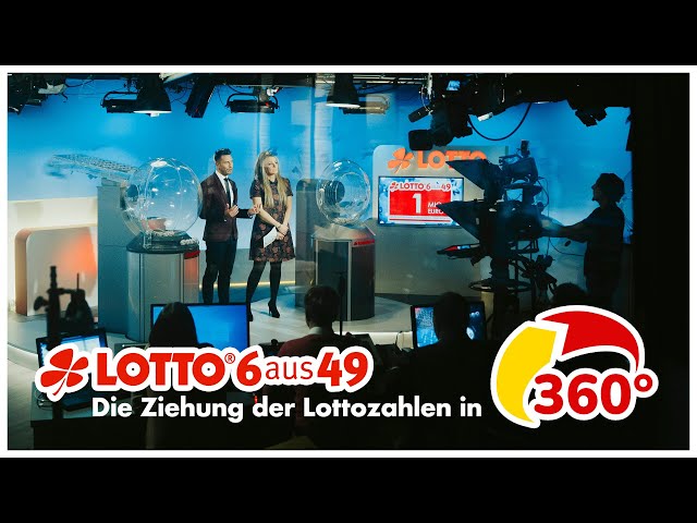 Die Ziehung der Lottozahlen vom 04.02.2023 in 360 Grad