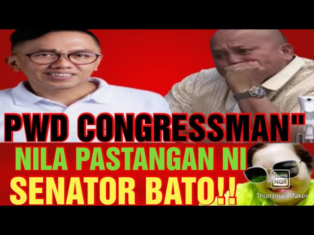 SENATOR BATO MY PROBLEM BA SA MGA PWD!?ANG LAKAS MAKA NA-MO NA -MO!!