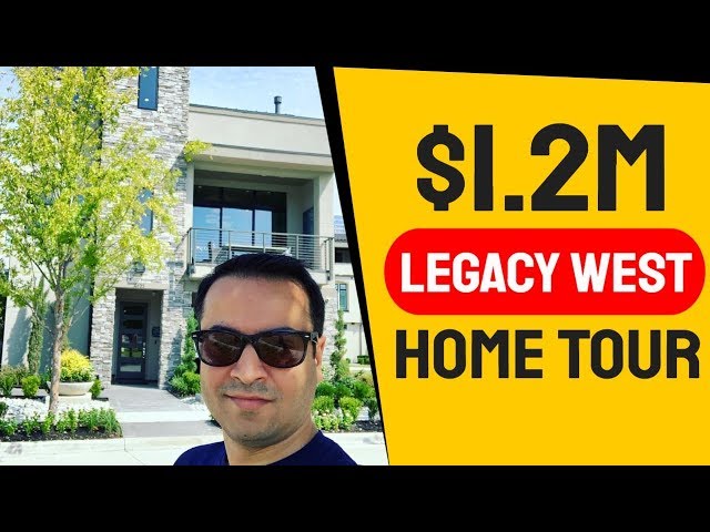 Exclusive $1,200,000 Luxury Model Home Tour in Legacy West | Plano, Texas