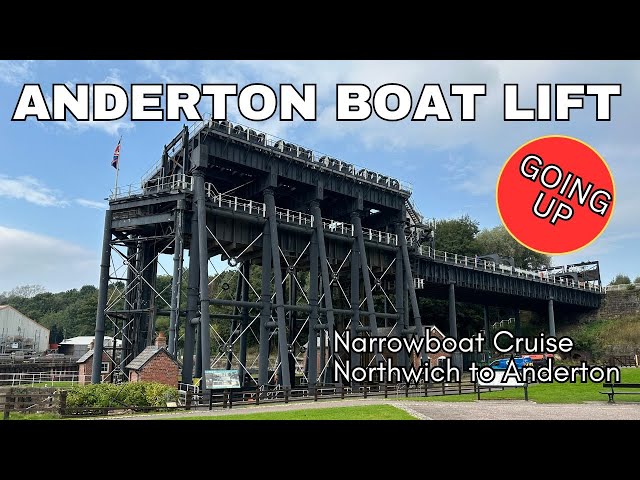 Northwich to Anderton - Anderton Boat Lift - Narrowboat Cruise - Trent and Mersey Canal-River Weaver