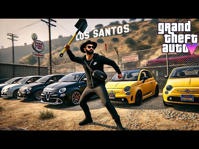 COMPRO UN AUTO USATO dai FRATELLI MANNA(come sarà?) GTA 5 MOD VITA REALE