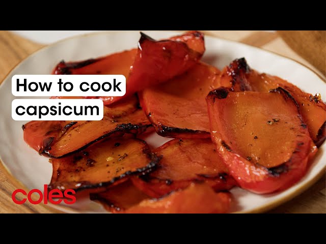 How to cook capsicum | Back to Basics | Coles