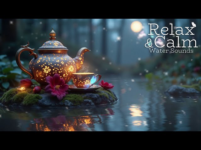 Relaxing Spa Music • Gentle Sounds of Water 🌳 Relieves Stress and Anxiety