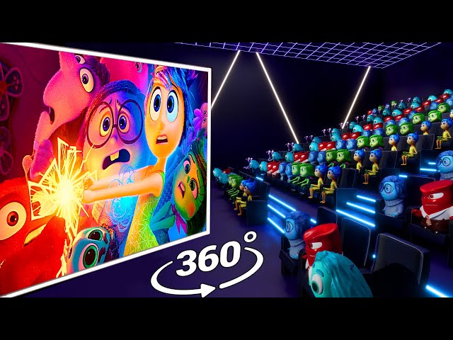 INSIDE OUT 2 All Movie Clips 360° - CINEMA HALL | 4K VR 360 Video