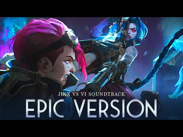 Arcane Season 2 Music - To Ashes and Blood (Jinx vs Vi) | EPIC VERSION (Woodkid Song Soundtrack)