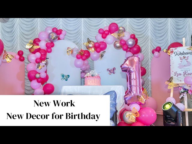 EventOn Planners| Birthday Decor| Whole Stage & Counter setting❤️‍🩹