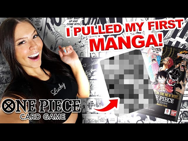 MANGA PULLED! Insane Blister Pack Opening! Emperors In The New World | One Piece Card Game | OP09