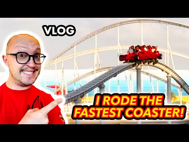 This Park Is A Coaster Paradise! - Ferrari World Abu Dhabi VLOG 2023