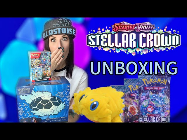 Stellar Crown Release Day Unboxing! - Pokémon TCG