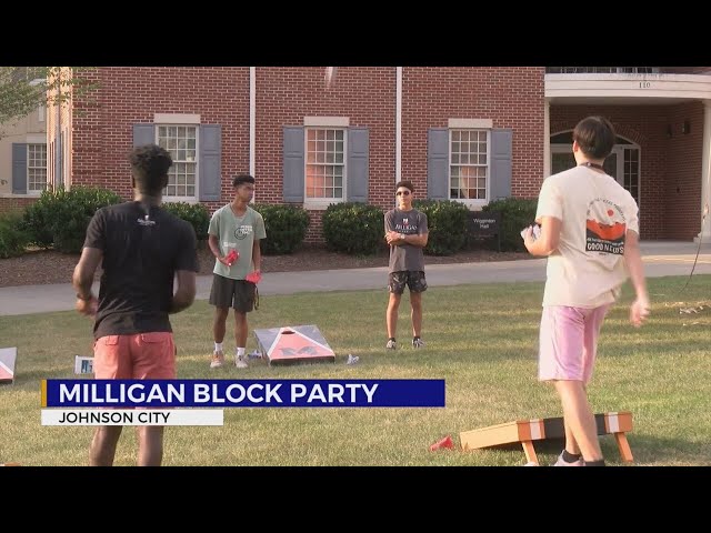 Milligan University concludes Welcome Week with block party