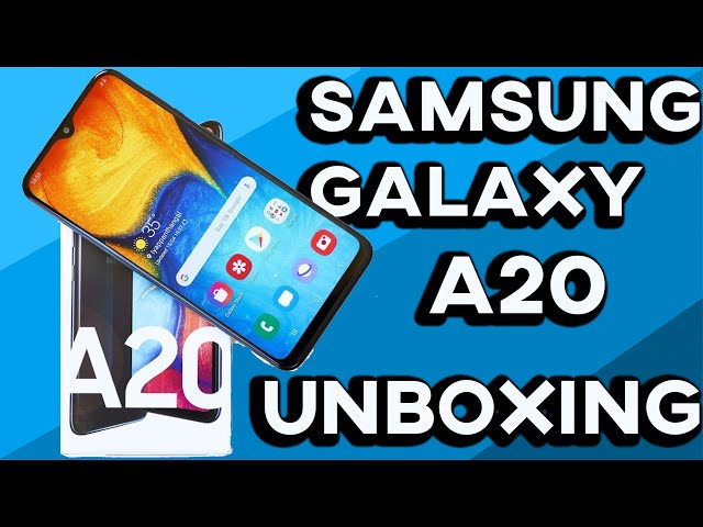 Samsung Galaxy A20 Unboxing & Impressions! Metro PCS By T-mobile